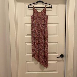 Anthropologie Floreat embroidered pink dress size 00P